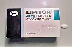Pfizer's Lipitor 40mg