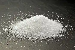 Crystals of erythritol