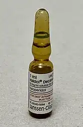 Haldol decanoate 50 mg/ml solution for injection into muscle[75]