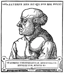 Paracelsus (1493–1541). Known as the "father" of toxicology.