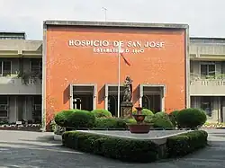 Façade of the Hospicio de San Jose