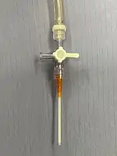 The equipment assembled with high pressure oxygen tubing