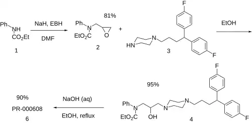 PR-608 synthesis