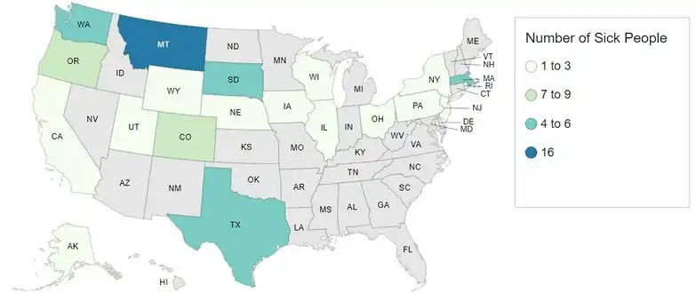 Salmonella outbreak(cucumbers) - November 2024[62]