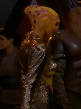 ... as the yellow skinned dabo girl