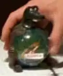 Alligator snow globe