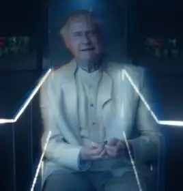 Hologram of final log entry