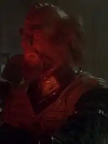... Klingon helmsman
