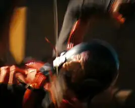 ...as stunt double for Greg Ellis