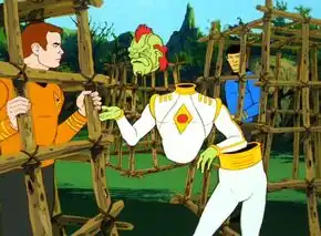 In a disassembled state.