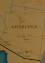 Arizona map