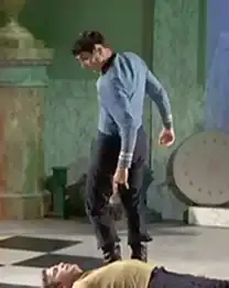 ... as dancing double for Leonard Nimoy