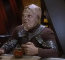 Asoth, a Markalian male in 2369