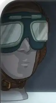 Aviator hat and goggles