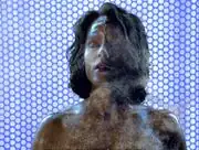 B'Elanna in sonic shower