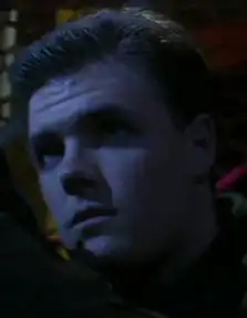 B. Scott on the USS Defiant in 2155