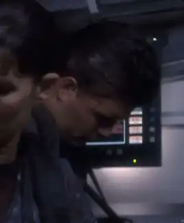 B. Scott on a mission in 2153