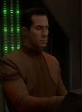 ...as a Bajoran security deputy