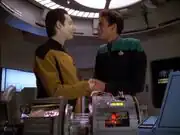 Bashir meets Data