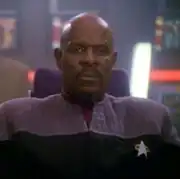 Captain Benjamin Sisko in 2375
