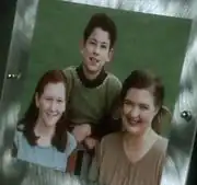 Morica and her two children