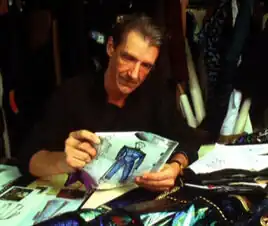 Bob Blackman with sketches