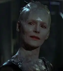 The Borg Queen in 2373