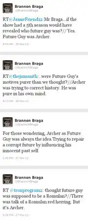 Braga reveals Future Guy