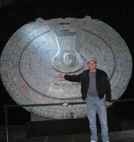 Brian Demonbreun at Star Trek The Tour in California, January 2008