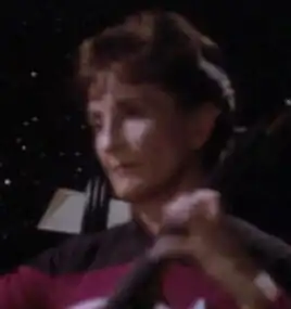 Ensign Cheney in 2369