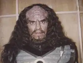 ...Doyle on a continuity Polaroid of "Rightful Heir"