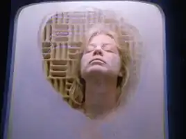 Frozen aboard a space module