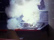 Console explosion