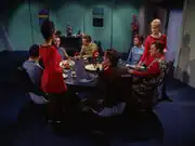 Constitution class officers' lounge