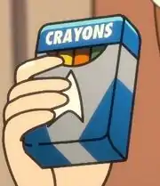 Crayons box