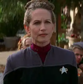 Lieutenant Curtis, a Human female