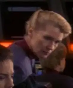 ... as a Starfleet lieutenant jg