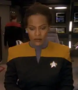 ... as a Starfleet lieutenant