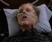 Daniels (Crewman), dying