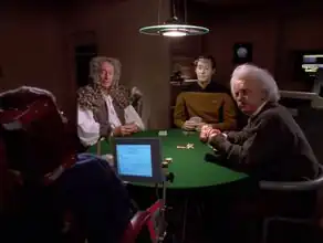 Data's poker game, 2369
