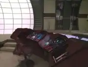 Dauntless bridge mid-transformation