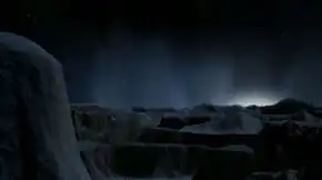 Dawn at Archer's comet