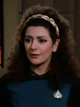 Lt. Commander Deanna Troi in 2364