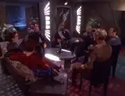 Deep Space 9 senior staff dinner