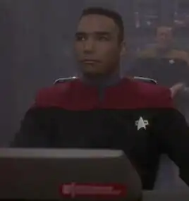 Defiant helmsman, 2372