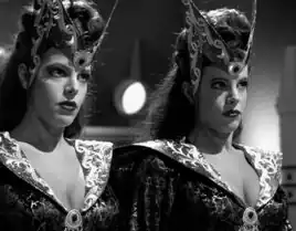 The twins as Megan and Jenny Delaney