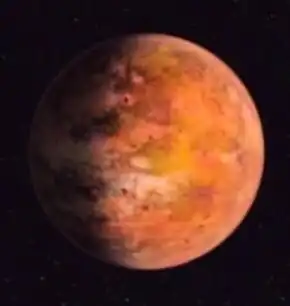 Demon planet display