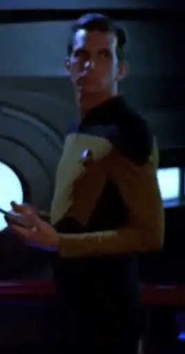 Ensign Dern in 2369