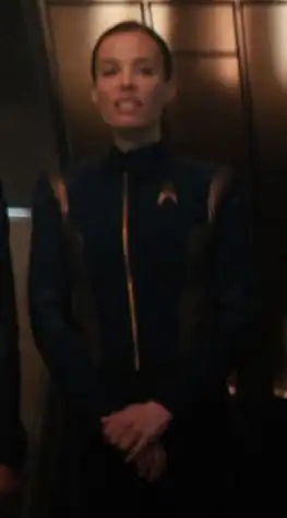 ...as a Discovery bridge crewman