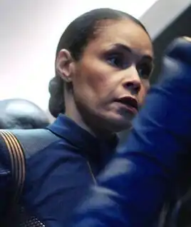 ...as a Discovery bridge officer